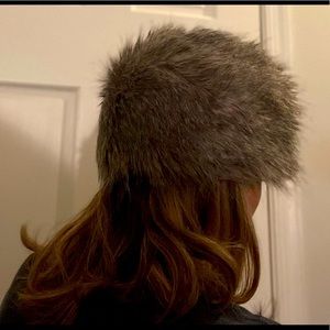 Russian faux fur hat